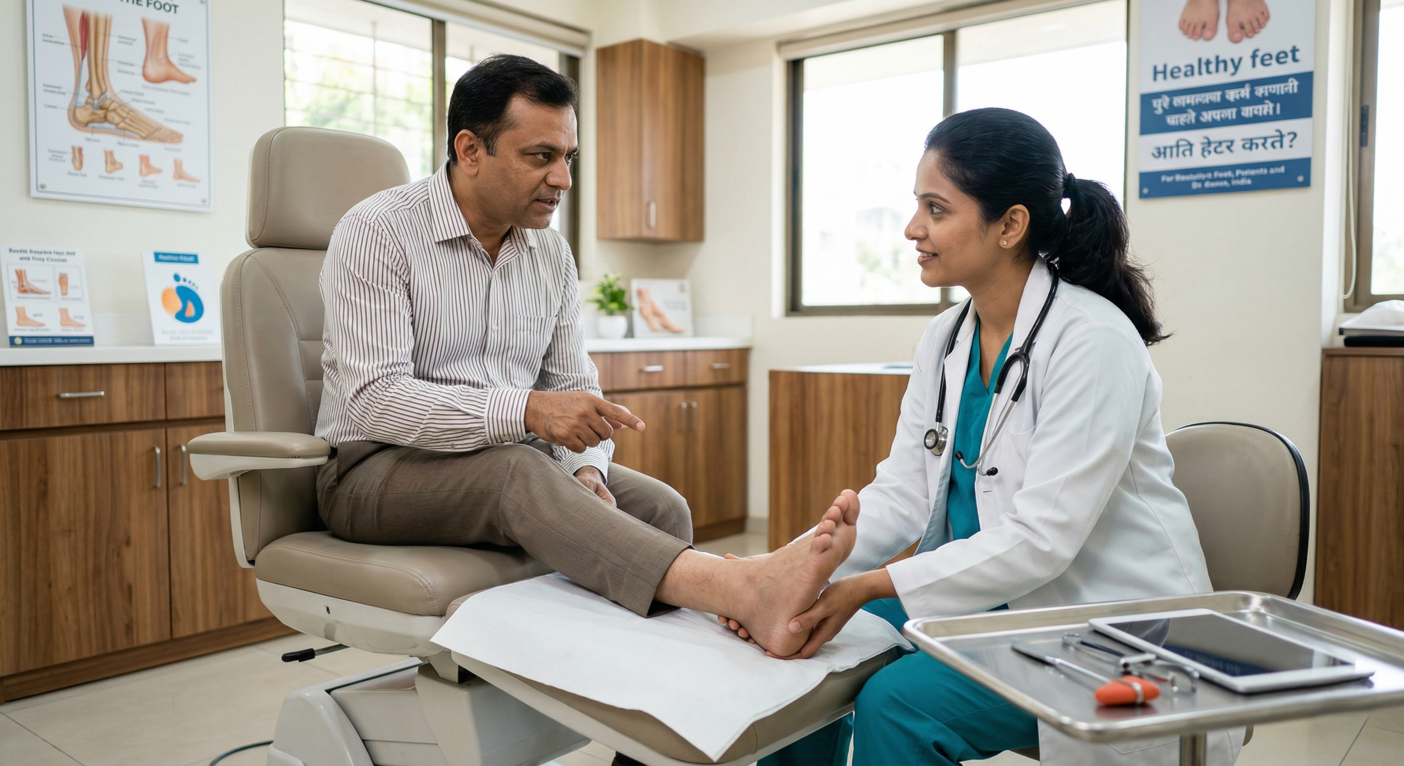 Book a foot assessment